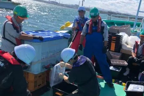 中国等利益攸关国专家对福岛核污水进行独立取样