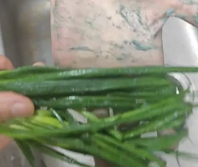 满手都是“蓝色残留物”！一网友买到“掉色葱”，江西省农科院回应
